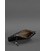 Женская кожаная косметичка 1.0 черная картинка, изображение, фото