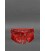 Шкіряна жіноча сумка на пояс Spirit червона картинка, зображення, фото