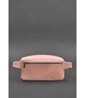 Шкіряна жіноча сумка на пояс Spirit рожева картинка, зображення, фото