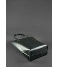 Шкіряна жіноча сумка шоппер D.D. чорна картинка, зображення, фото