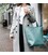 Кожаная женская сумка шоппер D.D. Бирюзовая картинка, изображение, фото