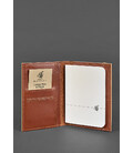 Кожаная обложка для паспорта 2.0 светло-коричневая картинка, изображение, фото