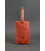 Кожаная бирка для багажа Бланк-тэг светло-коричневая картинка, изображение, фото
