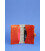 Фетровий кард-кейс (візитниця) 6.1 з шкіряними коричневими вставками картинка, зображення, фото