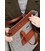 Фетрова жіноча сумка Шоппер D.D. з шкіряними коричневими вставками картинка, зображення, фото