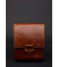 Чоловіча шкіряна сумка-месенджер Esquire світло-коричнева картинка, зображення, фото