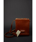 Чоловіча шкіряна сумка-месенджер Esquire світло-коричнева картинка, зображення, фото