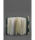 Кожаный блокнот (Софт-бук) 3.0 зеленый Crazy Horse картинка, изображение, фото