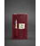 Кожаный блокнот (Софт-бук) 2.0 бордовый картинка, изображение, фото