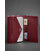 Кожаный блокнот (Софт-бук) 2.0 бордовый картинка, изображение, фото