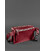 Кожаная поясная сумка Dropbag Maxi бордовая Krast картинка, изображение, фото