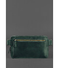 Шкіряна поясна сумка Dropbag Maxi зелена картинка, зображення, фото