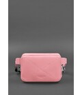 Кожаная женская поясная сумка Dropbag Mini розовая картинка, изображение, фото