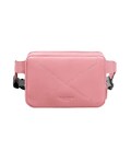 Кожаная женская поясная сумка Dropbag Mini розовая картинка, изображение, фото