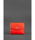 Жіночий шкіряний гаманець 2.1 Яскраво-червоний картинка, зображення, фото
