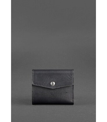 Кожаный кошелек 2.1 черный картинка, изображение, фото