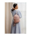 Кожаный женский мини-рюкзак Kylie розовый картинка, изображение, фото