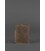 Шкіряний кард-кейс 7.1 (Книжечка) темно-коричневий картинка, зображення, фото
