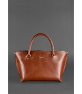 Женская кожаная сумка Midi светло-коричневая картинка, изображение, фото