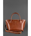 Женская кожаная сумка Midi светло-коричневая картинка, изображение, фото