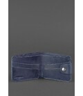 Шкіряне портмоне 4.3 синє картинка, зображення, фото