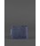 Кожаное портмоне 4.3 синее картинка, изображение, фото