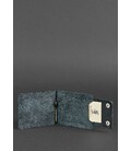 Мужское кожаное портмоне черное 10.0 зажим для денег картинка, изображение, фото