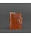 Кожаный кард-кейс 7.1 (Книжечка) светло-коричневый картинка, изображение, фото