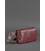 Кожаная поясная сумка Dropbag Mini Krast бордовая картинка, изображение, фото