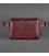 Шкіряна поясна сумка Dropbag Mini Krast бордова картинка, зображення, фото
