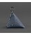 Кожаная монетница 2.0 Пирамида Синяя картинка, изображение, фото