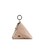 Женская кожаная монетница 2.0 Пирамида светло-бежевая картинка, изображение, фото