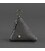 Шкіряна монетниця 2.0 Піраміда чорна картинка, зображення, фото