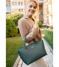 Жіноча шкіряна сумка Midi зелена картинка, зображення, фото