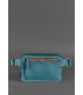 Кожаная поясная сумка Dropbag Mini зеленая картинка, изображение, фото