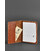 Кожаная обложка для паспорта и военного билета 1.3 светло-коричневая картинка, изображение, фото