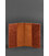 Кожаная обложка для паспорта и военного билета 1.3 светло-коричневая картинка, изображение, фото