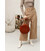 Шкіряна жіноча кругла сумка-рюкзак Maxi світло-коричнева картинка, зображення, фото