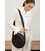 Шкіряна жіноча кругла сумка-рюкзак Maxi чорна картинка, зображення, фото