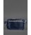 Шкіряна поясна сумка Dropbag Maxi темно-синя картинка, зображення, фото