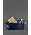 Кожаная поясная сумка Dropbag Maxi темно-синяя картинка, изображение, фото