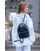 Шкіряний жіночий Міні-рюкзак Kylie Синій картинка, зображення, фото