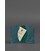 Женский кожаный кард-кейс (визитница) 6.0 зеленый картинка, изображение, фото