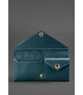 Женский кожаный кошелек Керри 1.0 зеленый картинка, изображение, фото