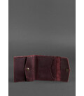 Женский кожаный кошелек 2.1 бордовый Crazy Horse картинка, изображение, фото