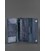 Шкіряний клатч-органайзер (Тревел-кейс) 5.0 Темно-синій картинка, зображення, фото