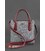 Фетровая женская сумка-кроссбоди Blackwood с кожаными бордовыми вставками картинка, изображение, фото