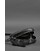 Кожаная круглая женская сумка Бон-Бон Krast черная картинка, изображение, фото