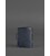 Кожаный кард-кейс 7.1 (Книжечка) темно-синий картинка, изображение, фото