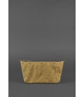Кожаная плетеная женская сумка Пазл S темно-коричневый Crazy Horse картинка, изображение, фото